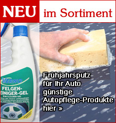 Neu im Sortiment Autopflegeprodukte